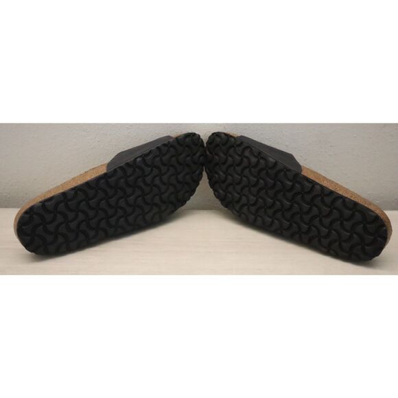 Birkenstock 1006523 Women Sz EUR 41 US 10 N Black Madrid Big Buckle Sandals - Picture 4 of 13
